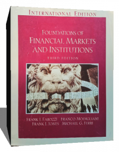 foundations of financial markets and institutions