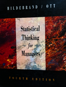 statistical thinking for managers