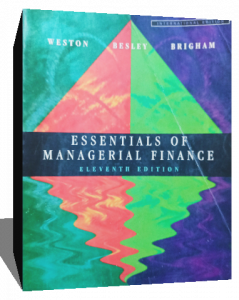 essentials of managerial finance