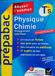 Prépabac physique chimie  t le s