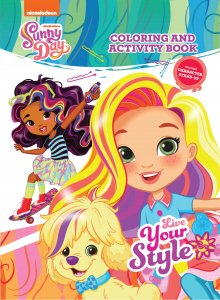 Sunny day live your style, coloring and activity book 2