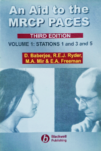 An aid to the mrcp paces third edition volume1 : Station  1and3 and 5