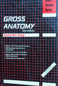 Gross anatomy kyung wan Chung