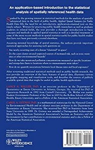 Applied spatial statistics for public health data