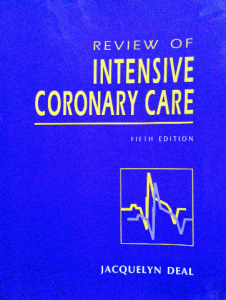 Review of intensive coronary care