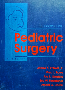 Pediatric surgery volume two